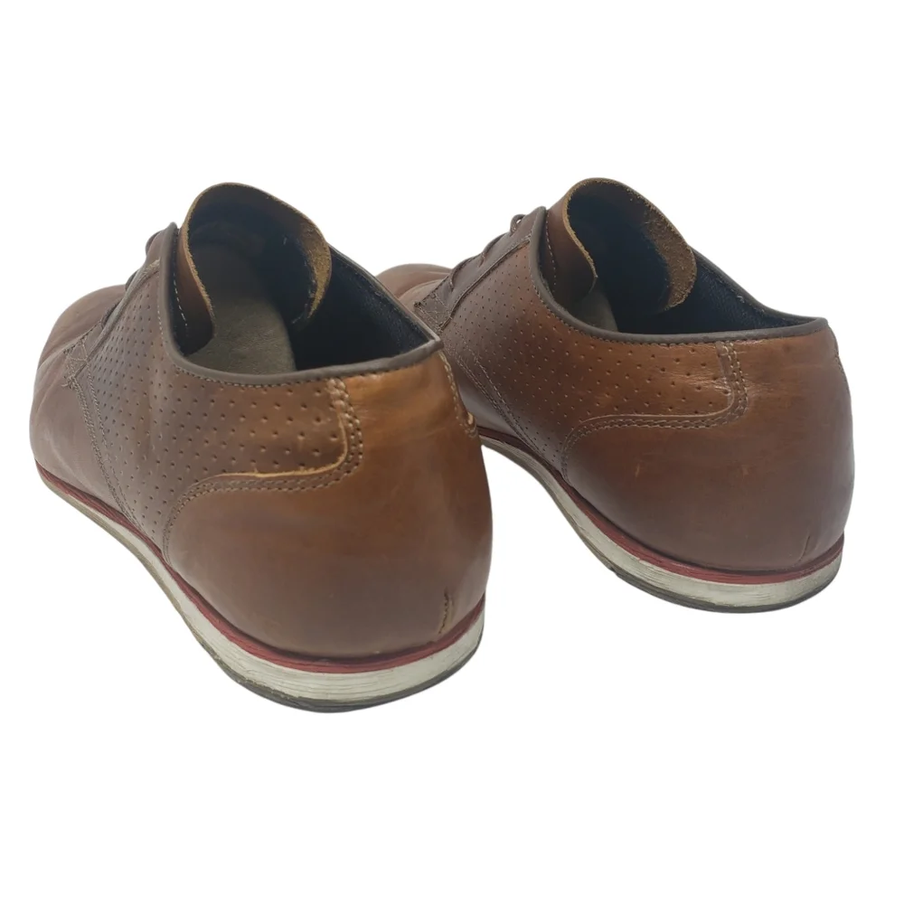 Steve Madden Tan Leather Shoes Size 13 Lace‎ Up St Annes
